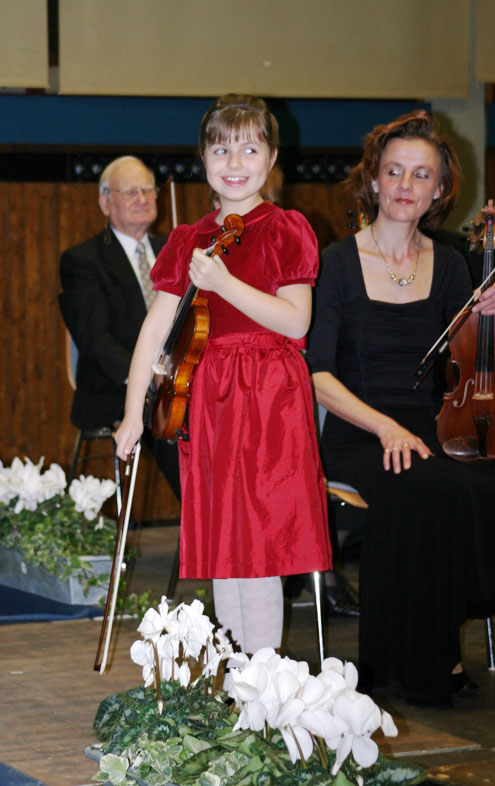 Die erst 5-jährige Veronika Paleeva