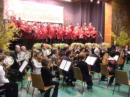 Jubiläumskonzert am 19. März 2005 in Horrheim