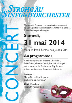 2014 Konzertreise Vaux-le-Pénil