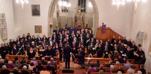 Konzert in der Georgskirche in Schwieberdingen